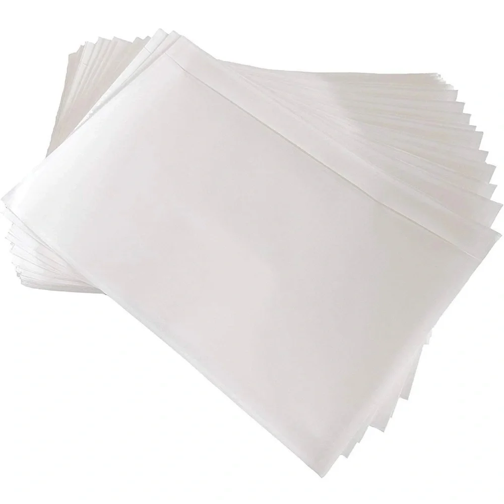 (25) Clear Adhesive Shipping Label Envelopes